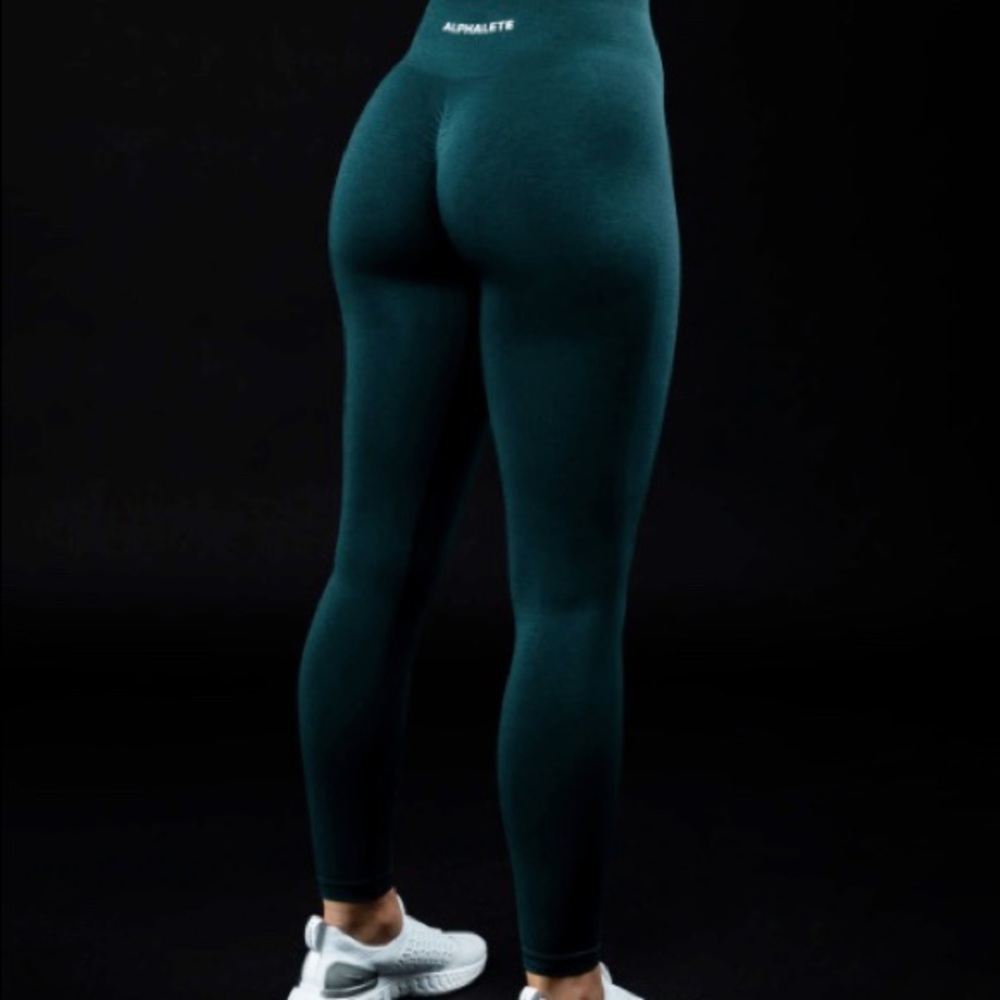 Alphalete Amplify Leggings Dark Water Medium